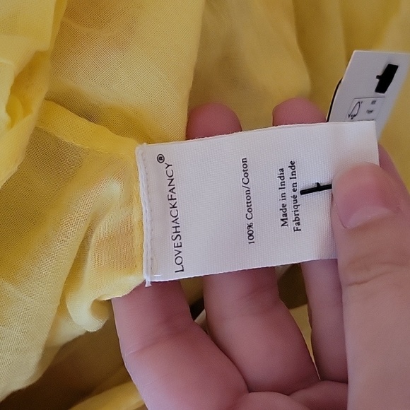 Loveshackfancy Yellow phyllis dress size medium - Picture 10 of 10